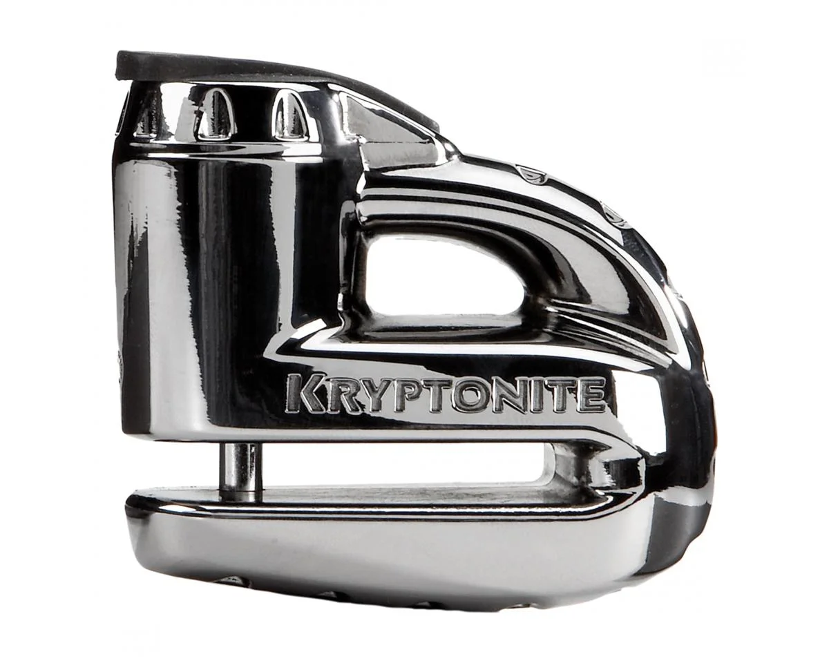 Kryptonite Keeper 5-S2 Disc Lock (Chrome) (w/Reminder Cable)